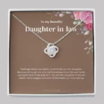 To My Daughter In-Law Necklace