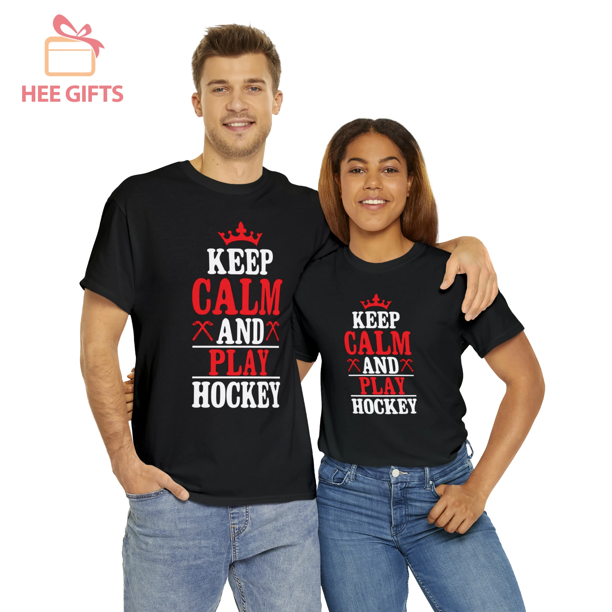 Keep Calm And Play Hockey Shirt