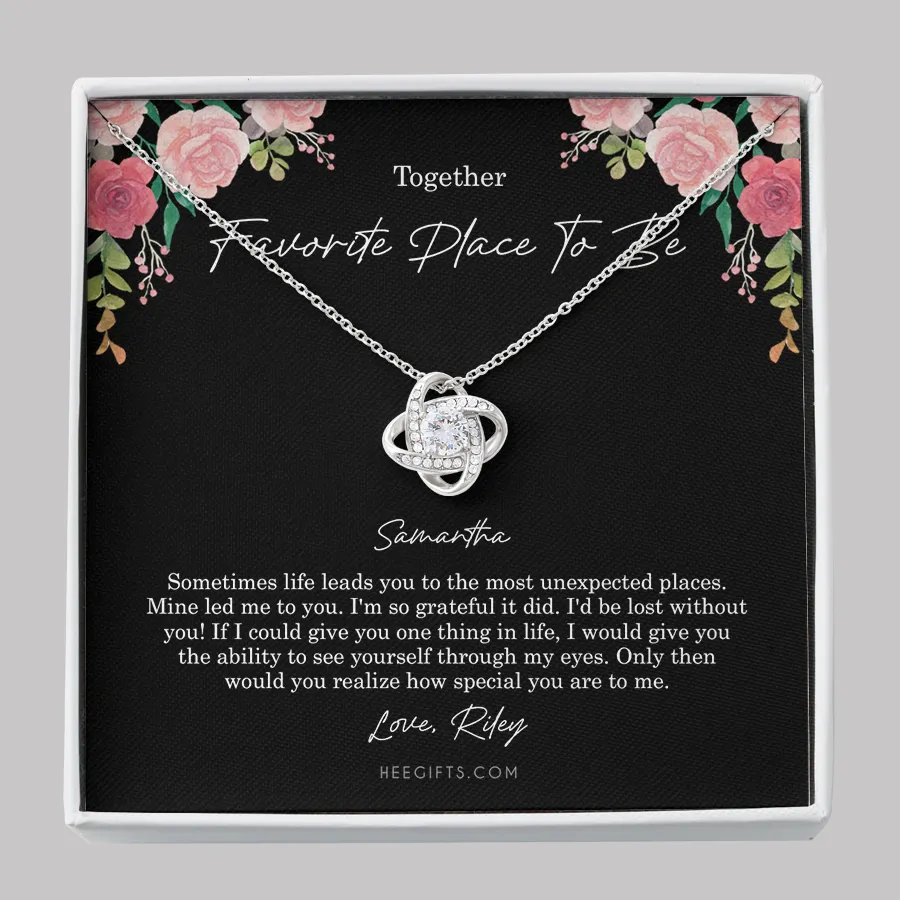Necklace With Meaning, Message Card Necklace, Meaningful Gift, Gift With  Love, Best Friend Gift - Etsy